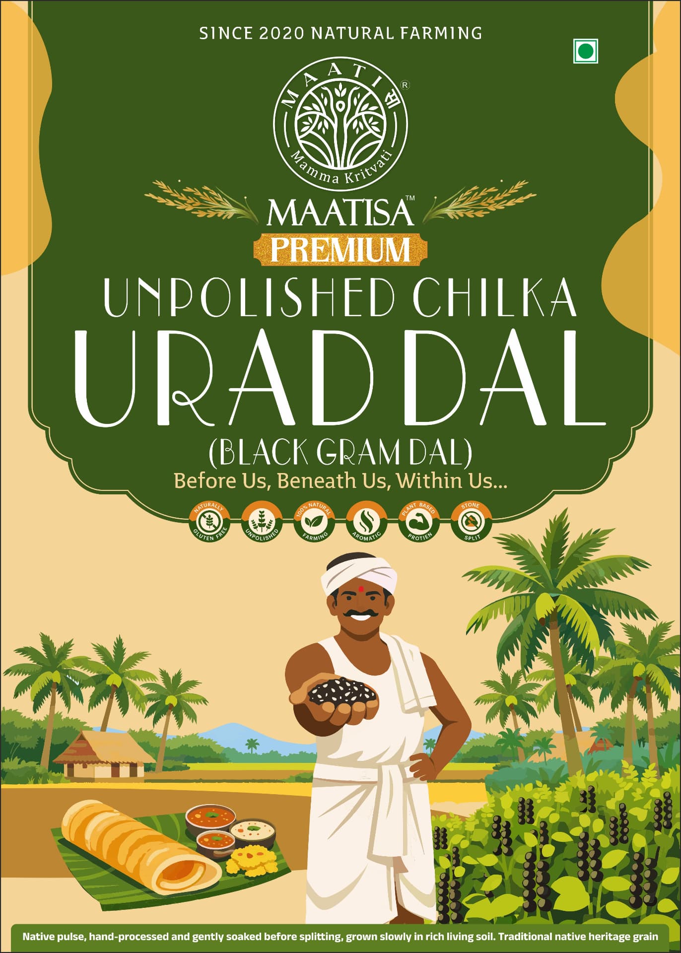 Split Urad Dal (Chilka)