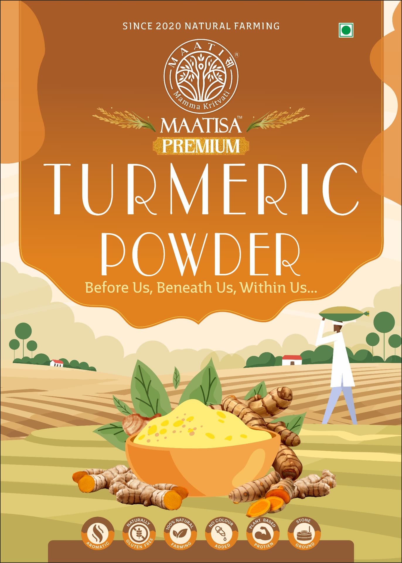 Yellow Turmeric Powder — photo 2